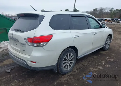2015 Nissan Pathfinder S из США, поврежденный, VIN 5N1AR2MM4FC640816